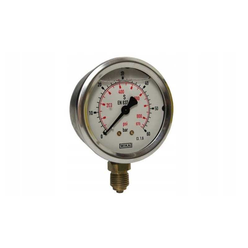 Slėgio matuoklis fi 63 bsp 1 4 dol diapazonas 0 60 bar w
