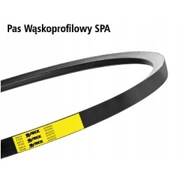 SPA trapecinis diržas 1257 Stomil Sanok 12 7x1257