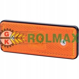 LED šoninis gabaritinis žibintas su guminiu gaubtu 12 24v l