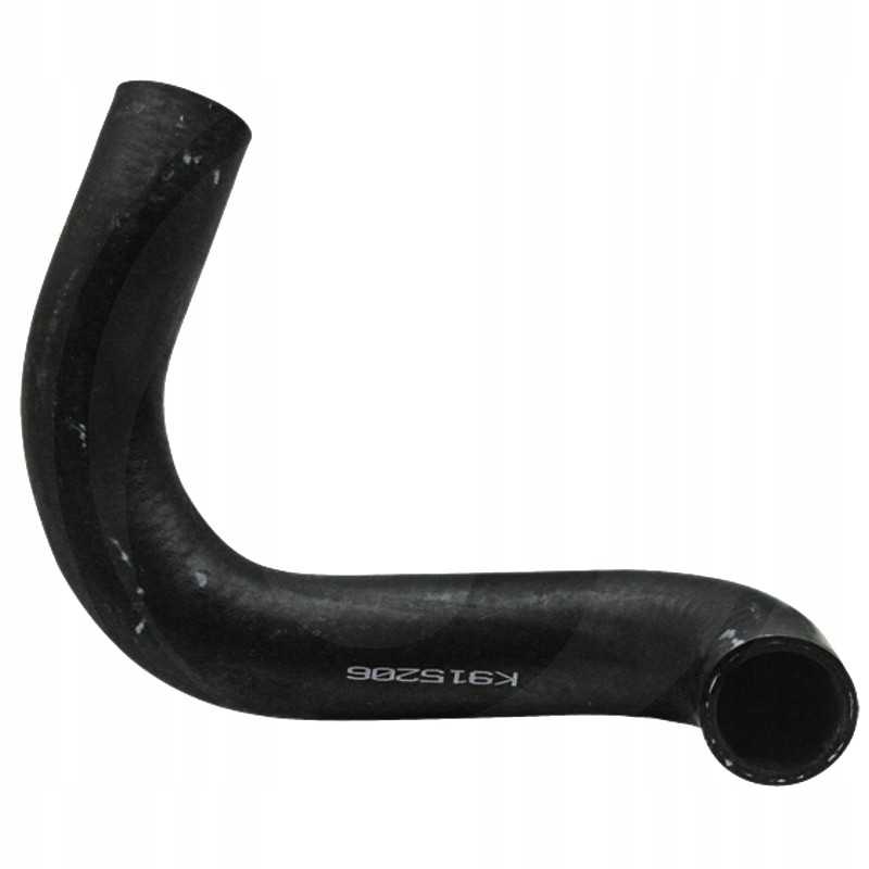 Apatinė radiatoriaus žarna 38mm granitinė