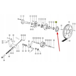 661289 0 būgno reguliavimo pavaros stebulė