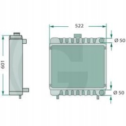 Aušintuvo korpusas 787605r92 3139009r91