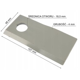 Vicon 90261559 kairysis vejapjovės peilis