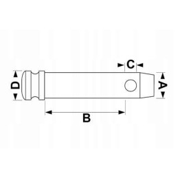 Vlk7002 viršutinės jungties kaištis