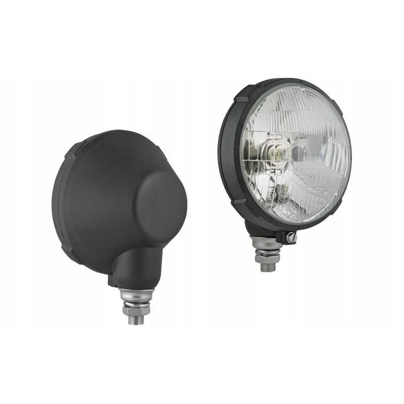 H4 priekinis žibintas, vertikalus, traktoriaus tipo