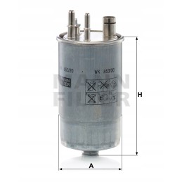 Kuro filtras mann filtras wk 853 20