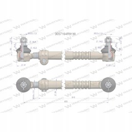 vairo trauklė 3057164r91 warynski 3057164r91