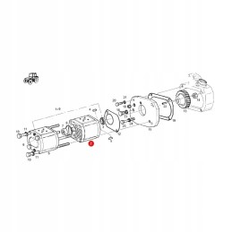 Pavarų siurblys hydr fendt f395940010010 originalus