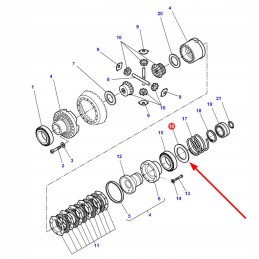 3903913m1 nustatymo poveržlė 0 10 mm
