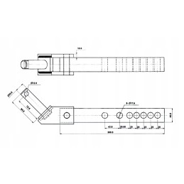 Trumpas prailginimo stabilizatoriaus strėlė c 385 c385