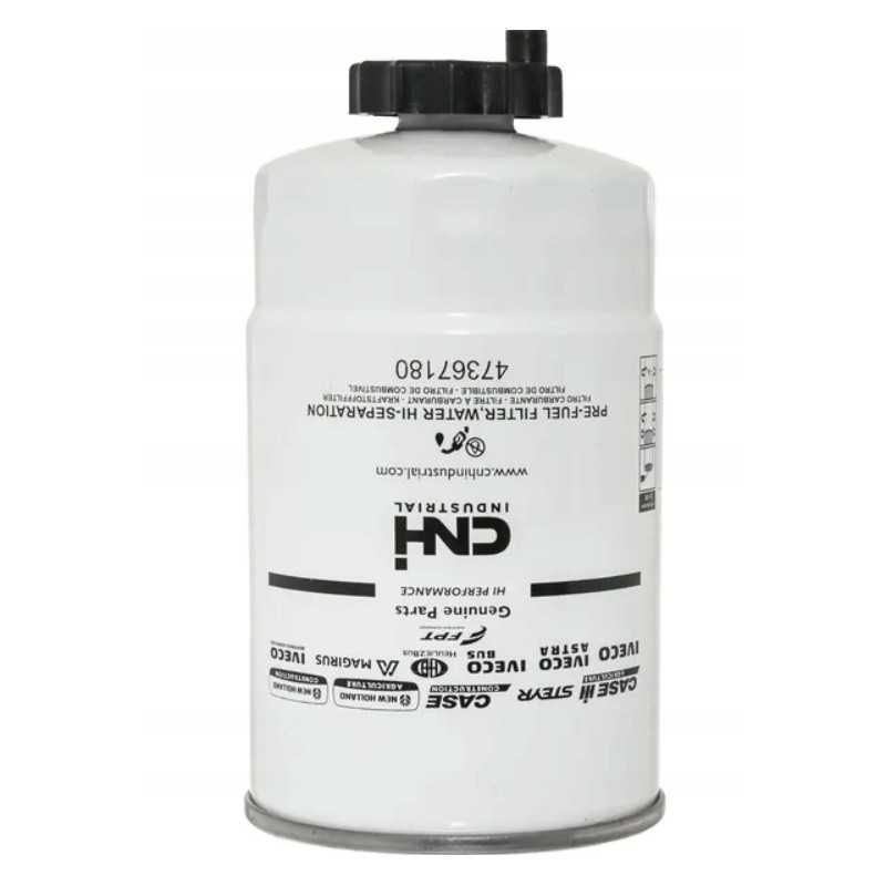 Kuro filtras cnh 47367180 originalus dėklas nh steyr