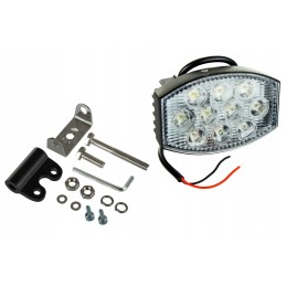 Halogeninė LED darbo lempa 30w 12v 24v rinkinys 2 vnt