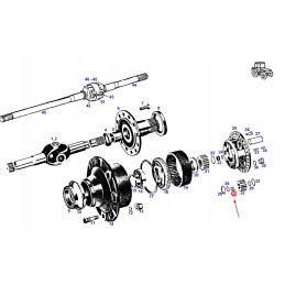 F285300020080 planetinė pavara adata 4 x 21 8