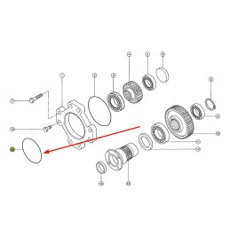 318742 0 O formos žiedas 158 42 x 2 62
