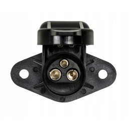 Elektros lizdo komplektas, 3 kontaktų priekabos kištukas