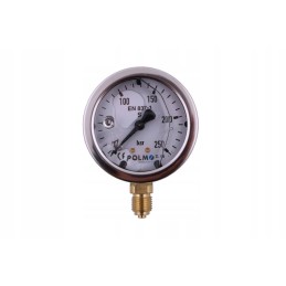 Glicerino manometras m63 250 bar apatinis g1 4 polmo