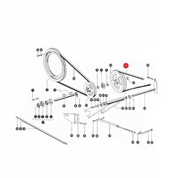 Claas 1419521 Gates V formos diržas