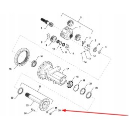 Pis03050003 veržlė m20 x 1 5