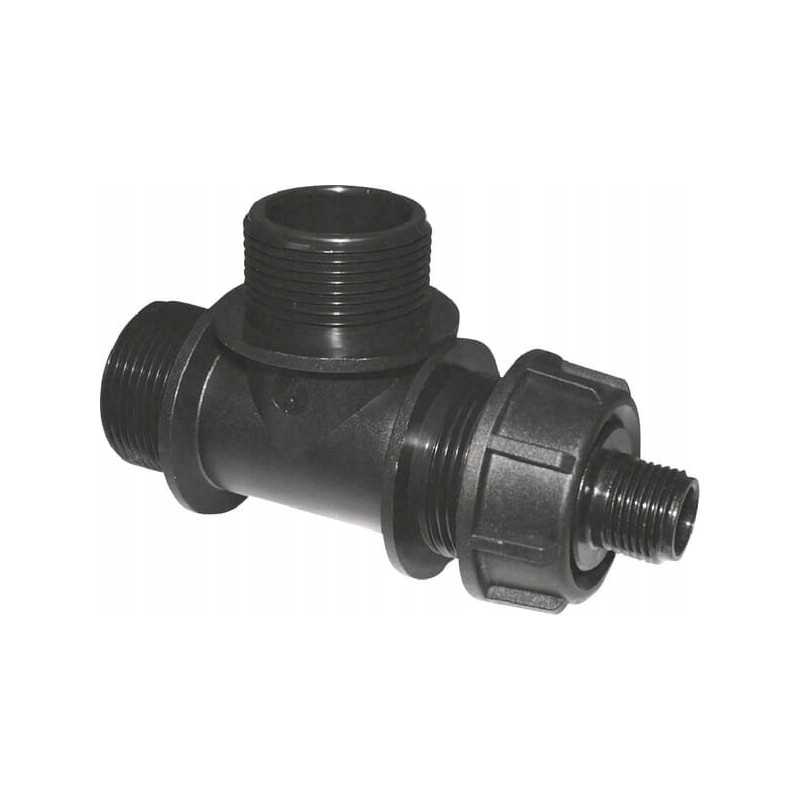 3 krypčių indukcinis bunkerio išmetimas 9 mm Venturi 135509 a