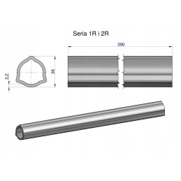Vidinis vamzdis, 2r serija, išorinis vamzdis, 1r serija