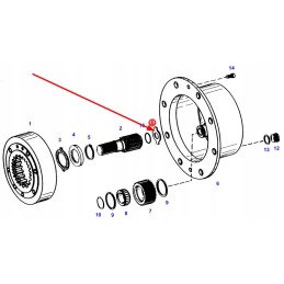 F198300020673 planetinės pavaros poveržlė