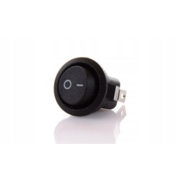 Jungties svirties jungiklis apvalus 3 kontaktas 3a 250v