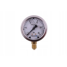 Glicerino manometras m63 25 bar dugnas g1 4 polmo