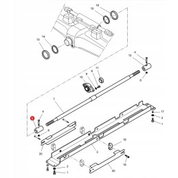 Metalinė jungiamoji mova massey ferguson 3384857m2