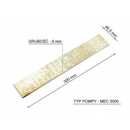 mec5000 siurblio plokštė 300x46 5x6 3 4050990118