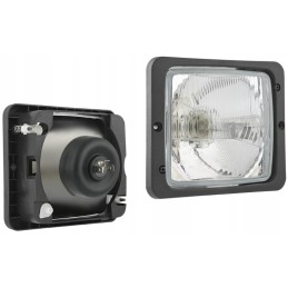 R2 Wesem priekinis žibintas, kvadratinis rėmas