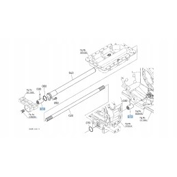 Kubota kardaninio veleno įvorė 3375041310