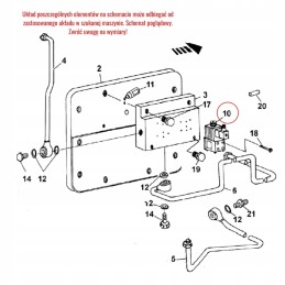 Zetor 78137901 elektrohidraulinis skirstytuvas