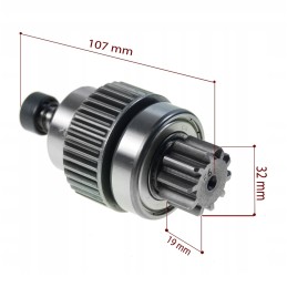 Bendix starteris 10 dantų, skirtas es08 sdaa0010