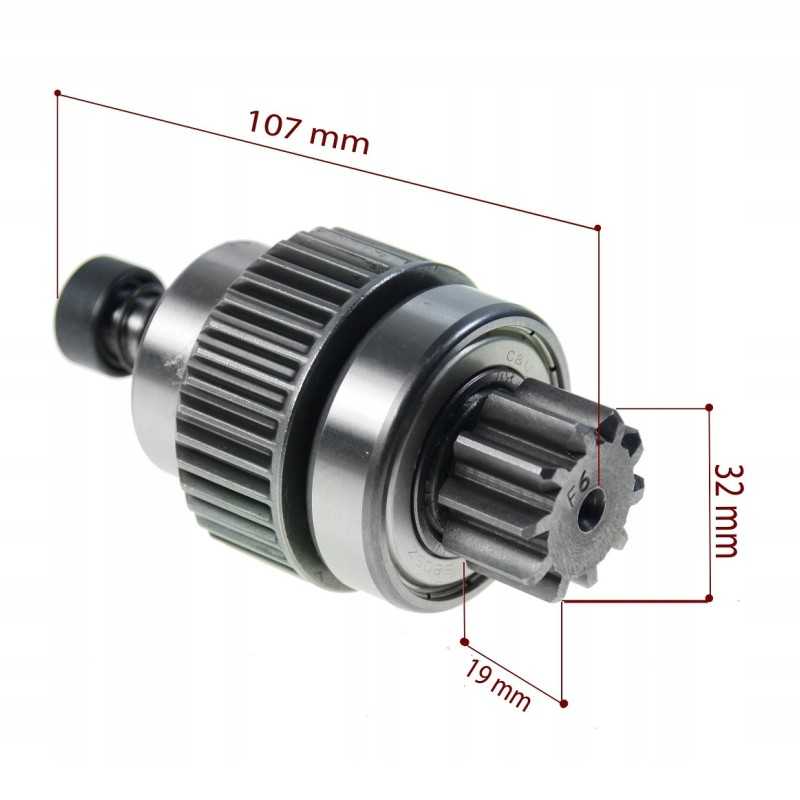 Bendix starteris 10 dantų, skirtas es08 sdaa0010