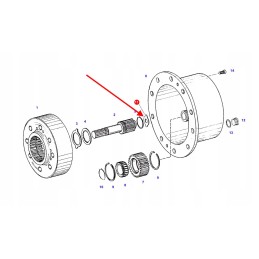F198300020671 galinio rato stebulės poveržlė