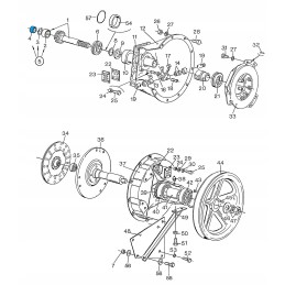 Mechaninė pavarų dėžės įvorė 80432913 cnh