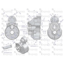 Magneton T 25 starterio pavaros korpusas