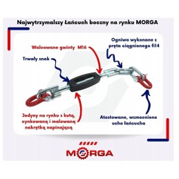 Aukštos kokybės šoninė grandinėlė ursus c 330 330 morga