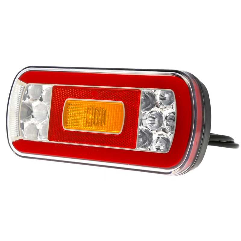 Ursus Bus TIR 12 24V LED priekabos galinis žibintas