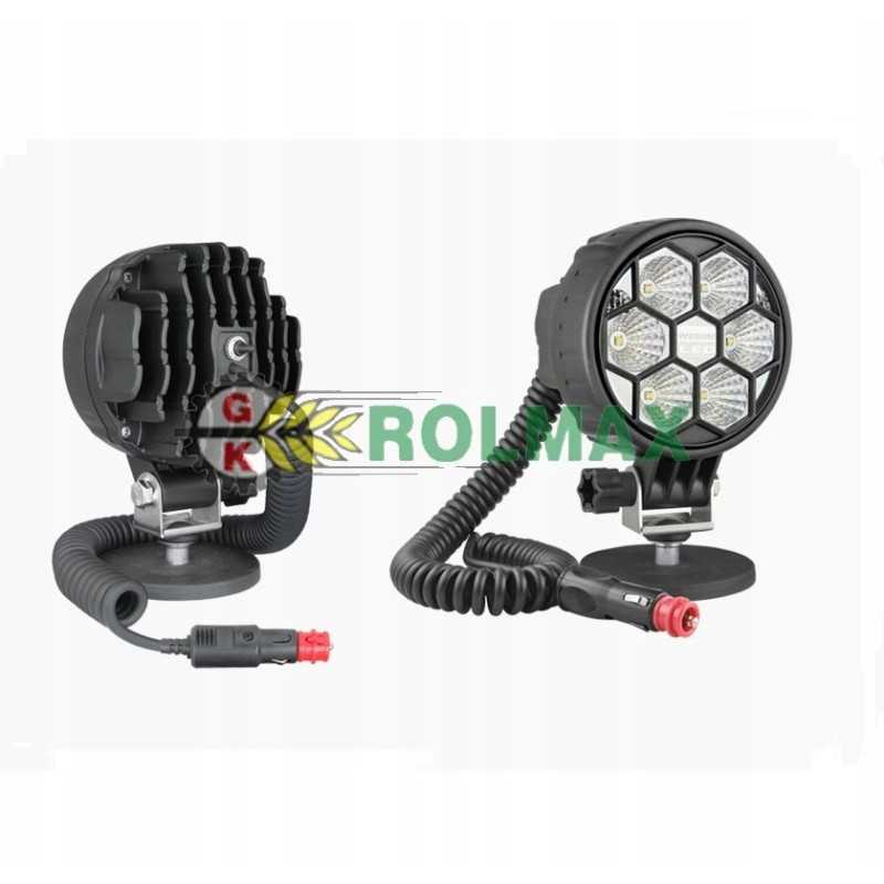 LED darbo lempa 50 1500lm su magnetu CRC3A 48790