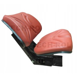 Raudona Ursu dviejų dalių minkšta sėdynė