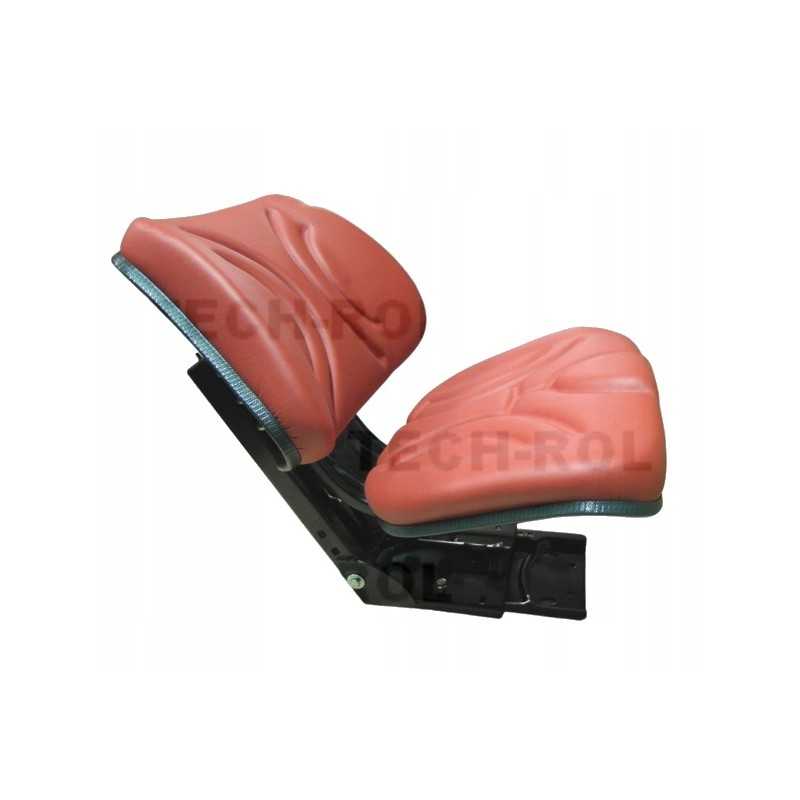 Raudona Ursu dviejų dalių minkšta sėdynė