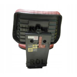 Raudona Ursu dviejų dalių minkšta sėdynė