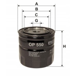 Op 550 filtron alyvos filtro korpusas ih