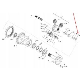 Tf1004 391 07a tarpinė poveržlė 0 15 mm