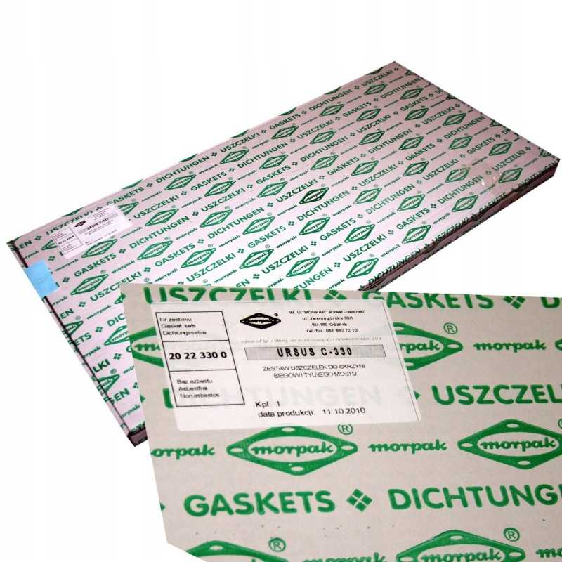 Pavarų dėžės ir galinės ašies tarpiklių komplektas morp