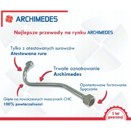 Kriauklės vamzdis 2, skirstytuvas C 330 Archimedes