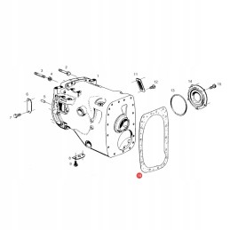 Fendt popierinis antspaudas 117100050030 originalus