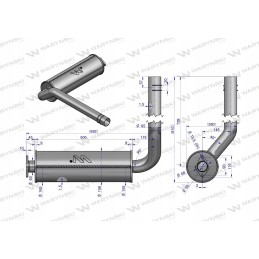 Bizon duslintuvas komplektuojamas su 056 Warynski 5040390070w