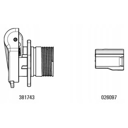 Erich Jaeger 3 polių lizdas
